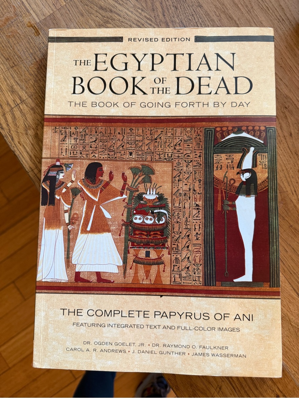The Egyptian Book of the Dead - The Complete Papyrus of Ani (Beige & Red Cover)